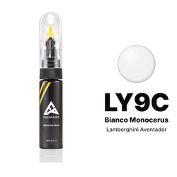Touch-up paint for Lamborghini Aventador LY9C Bianco Monocerus, Basic kit