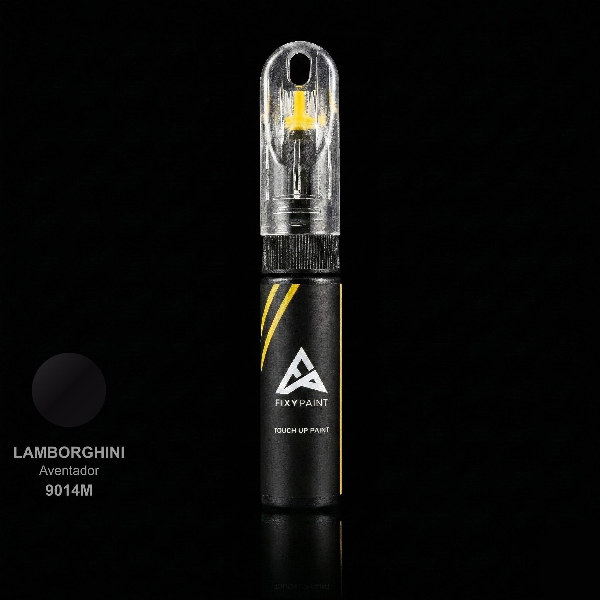 Lamborghini Aventador touch up paint kit - NERO MAIA 9014M scratch repair