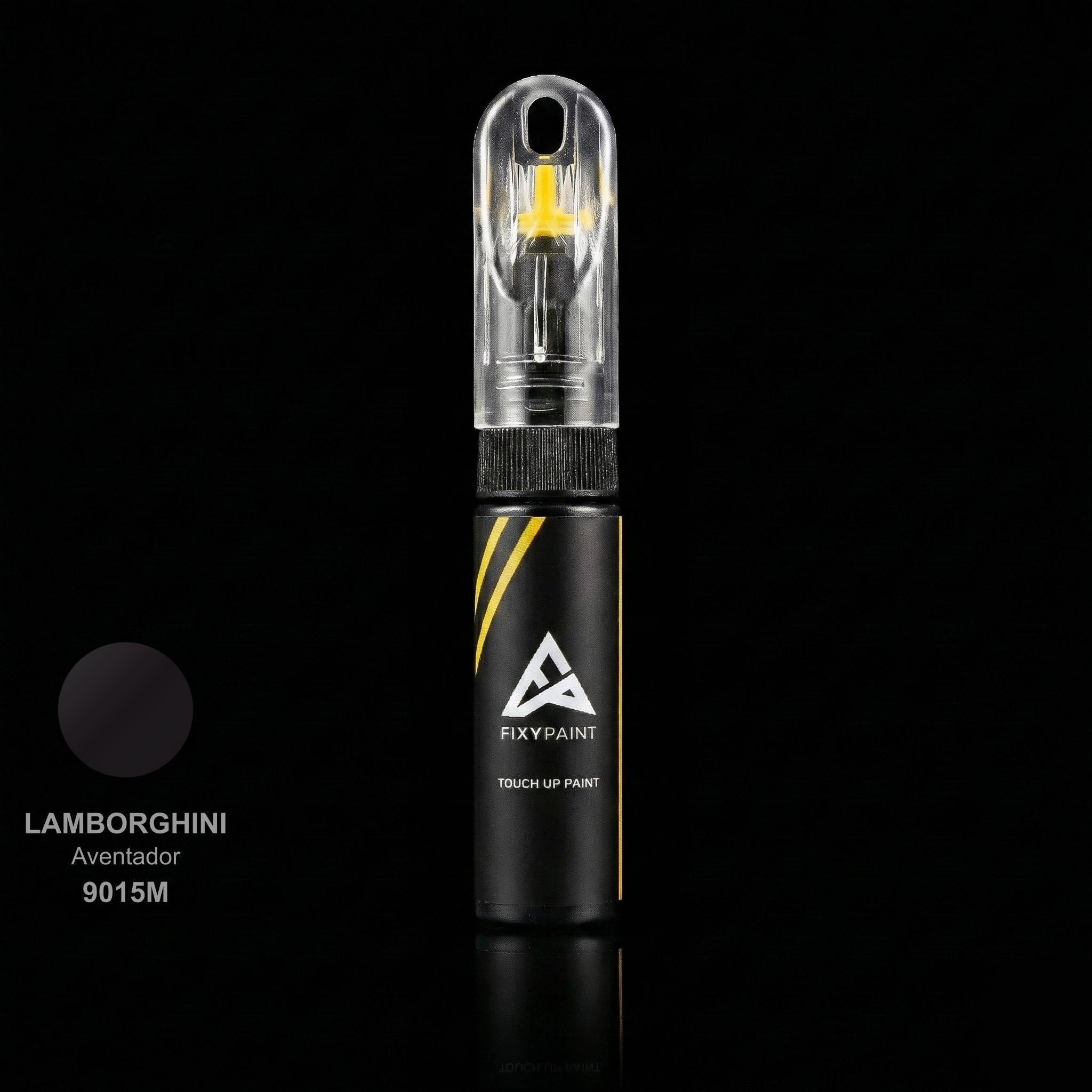 Lamborghini Aventador touch up paint kit - NERO NESOI 9015M scratch repair