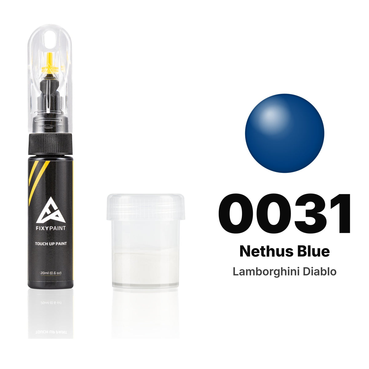 Touch-up paint for Lamborghini Diablo 0031 Nethus Blue, Standard kit