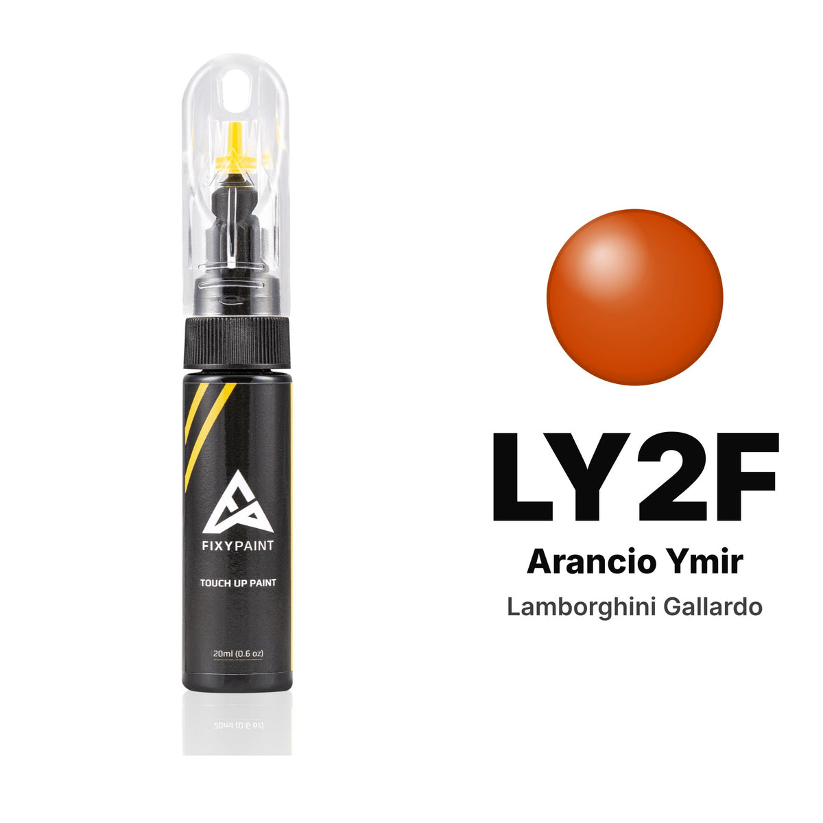 Touch-up paint for Lamborghini Gallardo LY2F Arancio Ymir, Basic kit