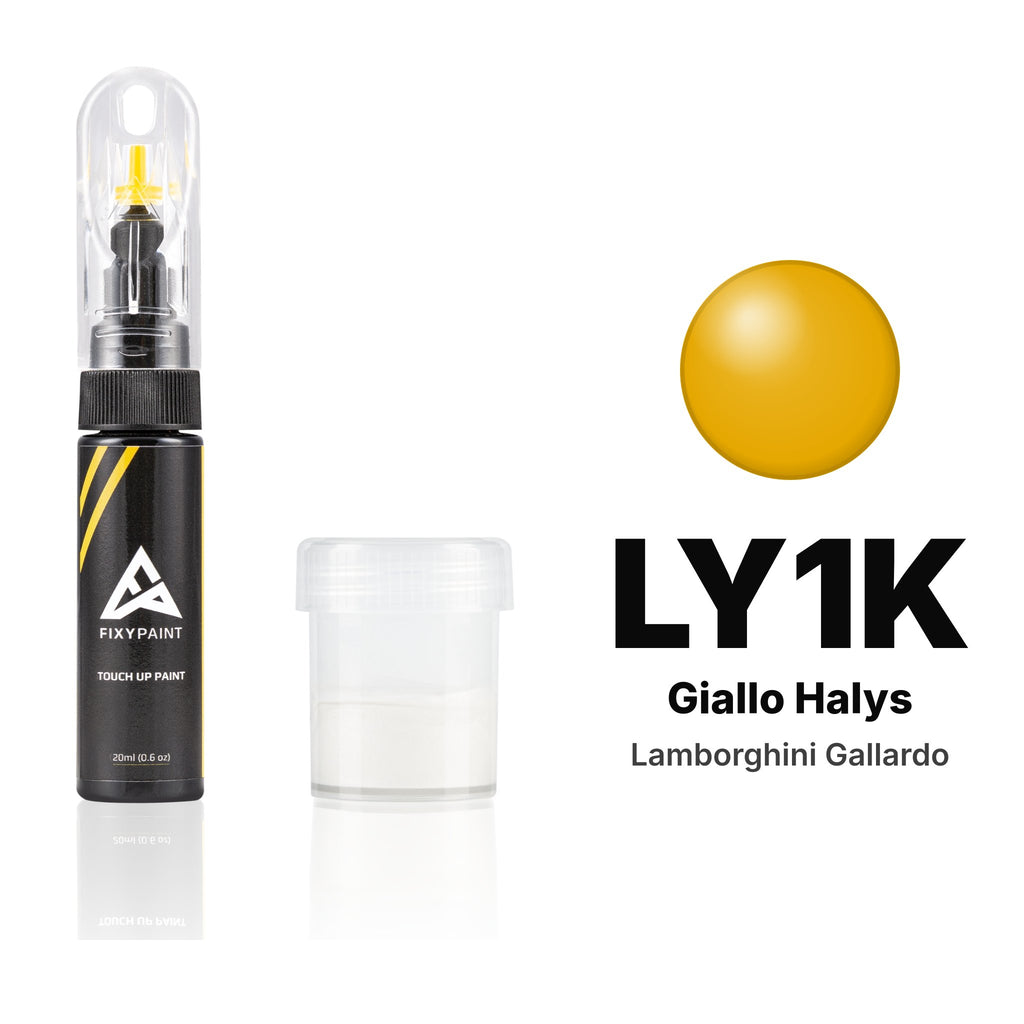 Pintura de retoque para Lamborghini Gallardo – LY1K Giallo Halys (2005–2006), kit Estándar