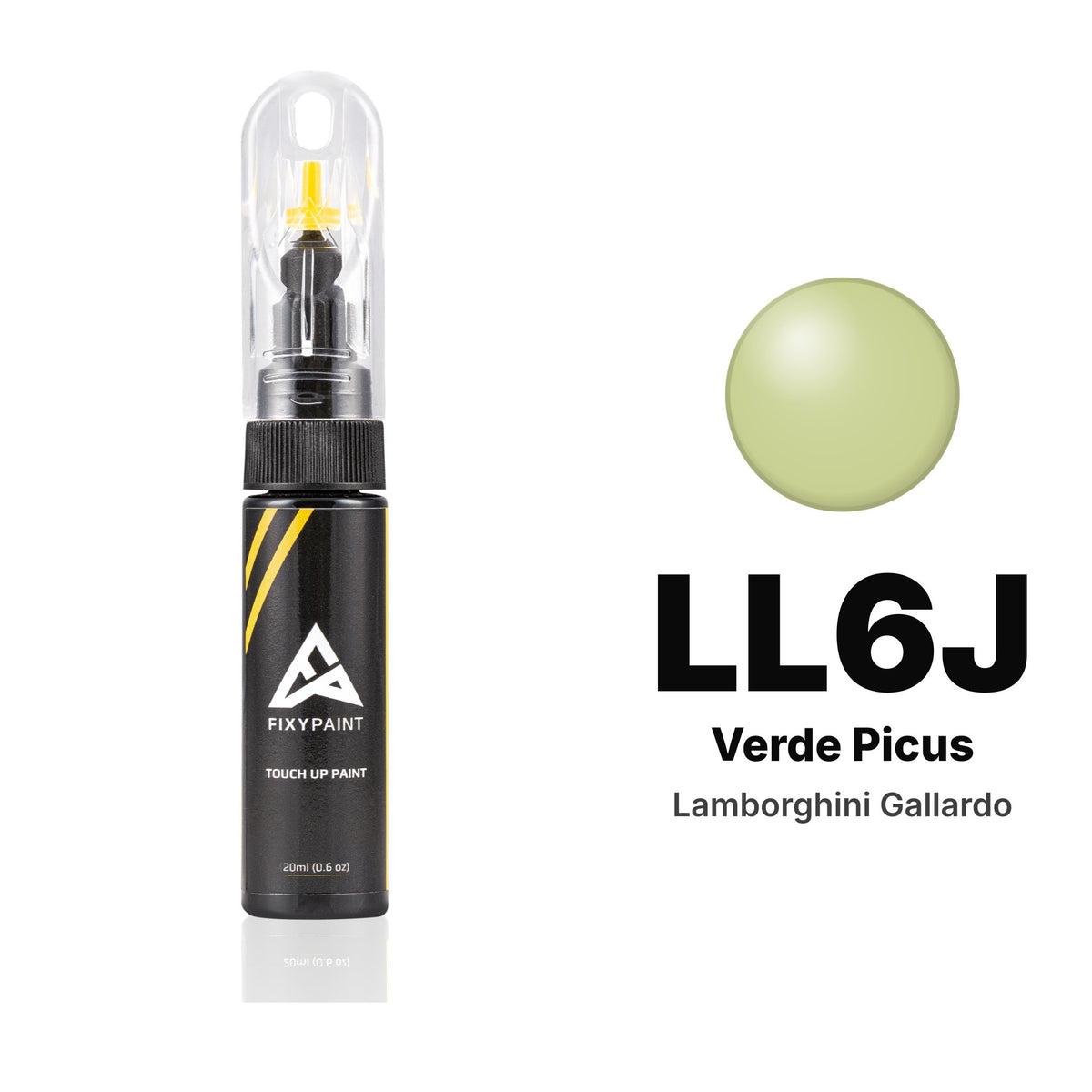 Touch-up paint for Lamborghini Gallardo LL6J Verde Picus, Basic kit
