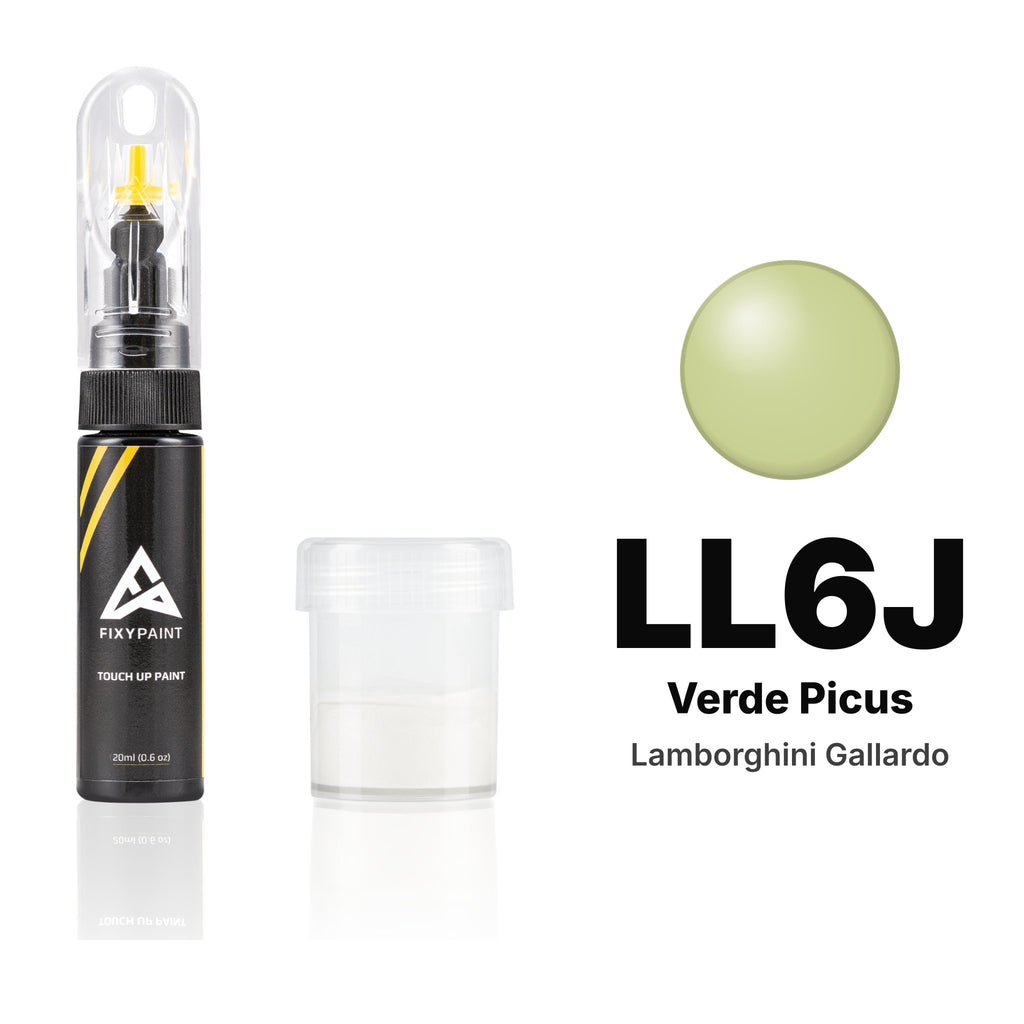 Touch-up paint for Lamborghini Gallardo LL6J Verde Picus, Standard kit