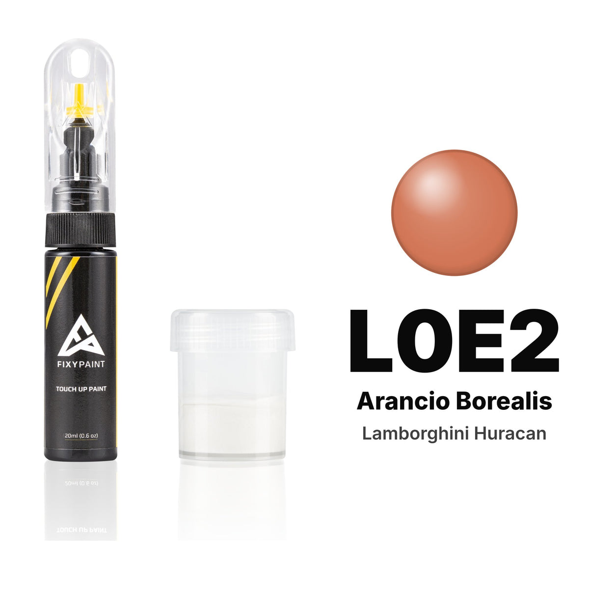 Touch-up paint for Lamborghini Huracan L0E2 Arancio Borealis, Standard kit