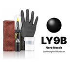 Touch-up paint for Lamborghini Huracan LY9B Nero Noctis, Complete kit