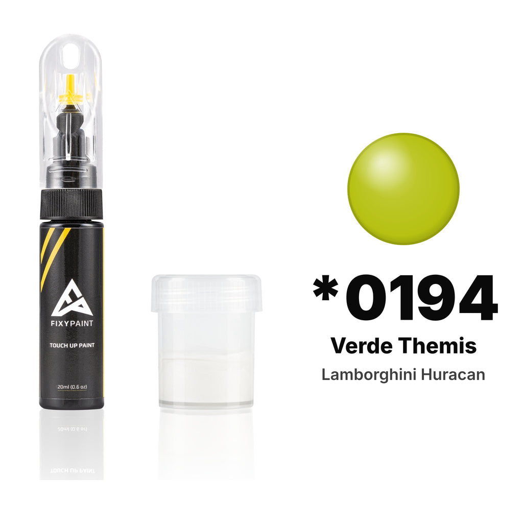 Touch-up paint for Lamborghini Huracan *0194 Verde Themis, Standard kit