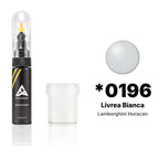 Touch-up paint for Lamborghini Huracan *0196 Livrea Bianca, Standard kit