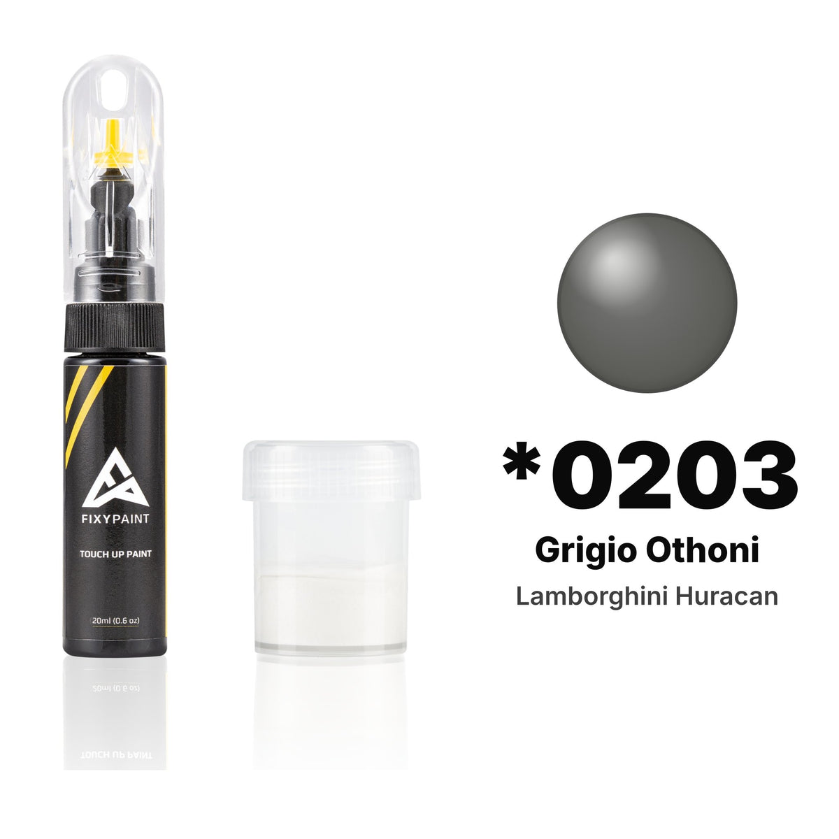 Touch-up paint for Lamborghini Huracan 0203 Grigio Othoni, Standard kit