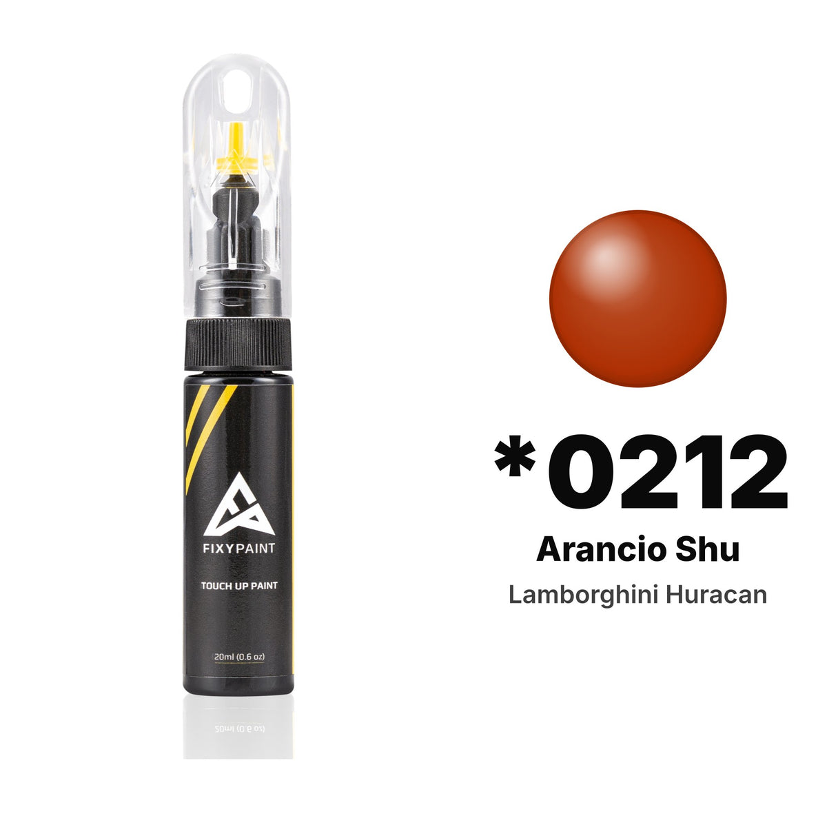 Touch-up paint for Lamborghini Huracan *0212 Arancio Shu, Basic kit