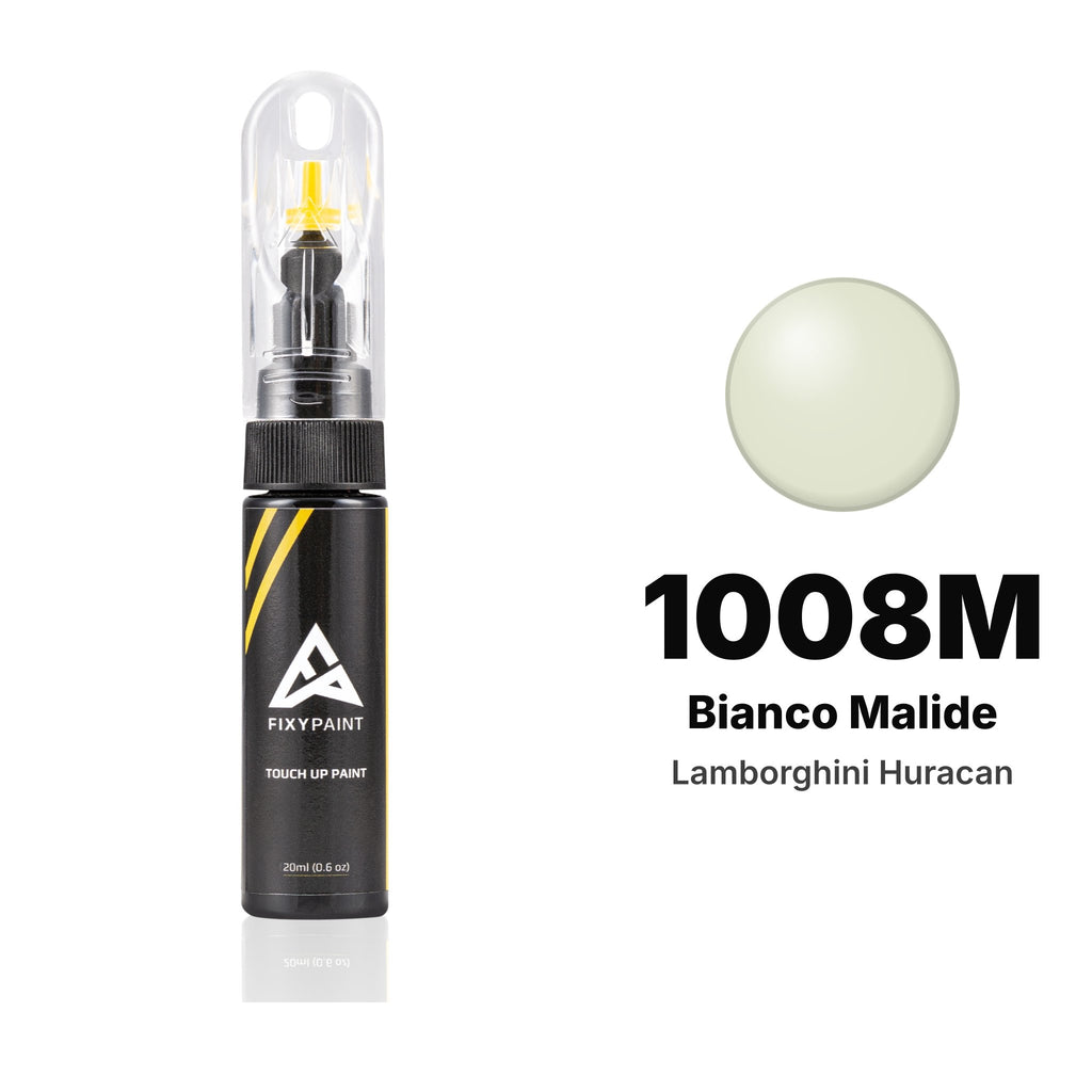 Touch-up paint for Lamborghini Huracan 1008M Bianco Malide, Basic kit