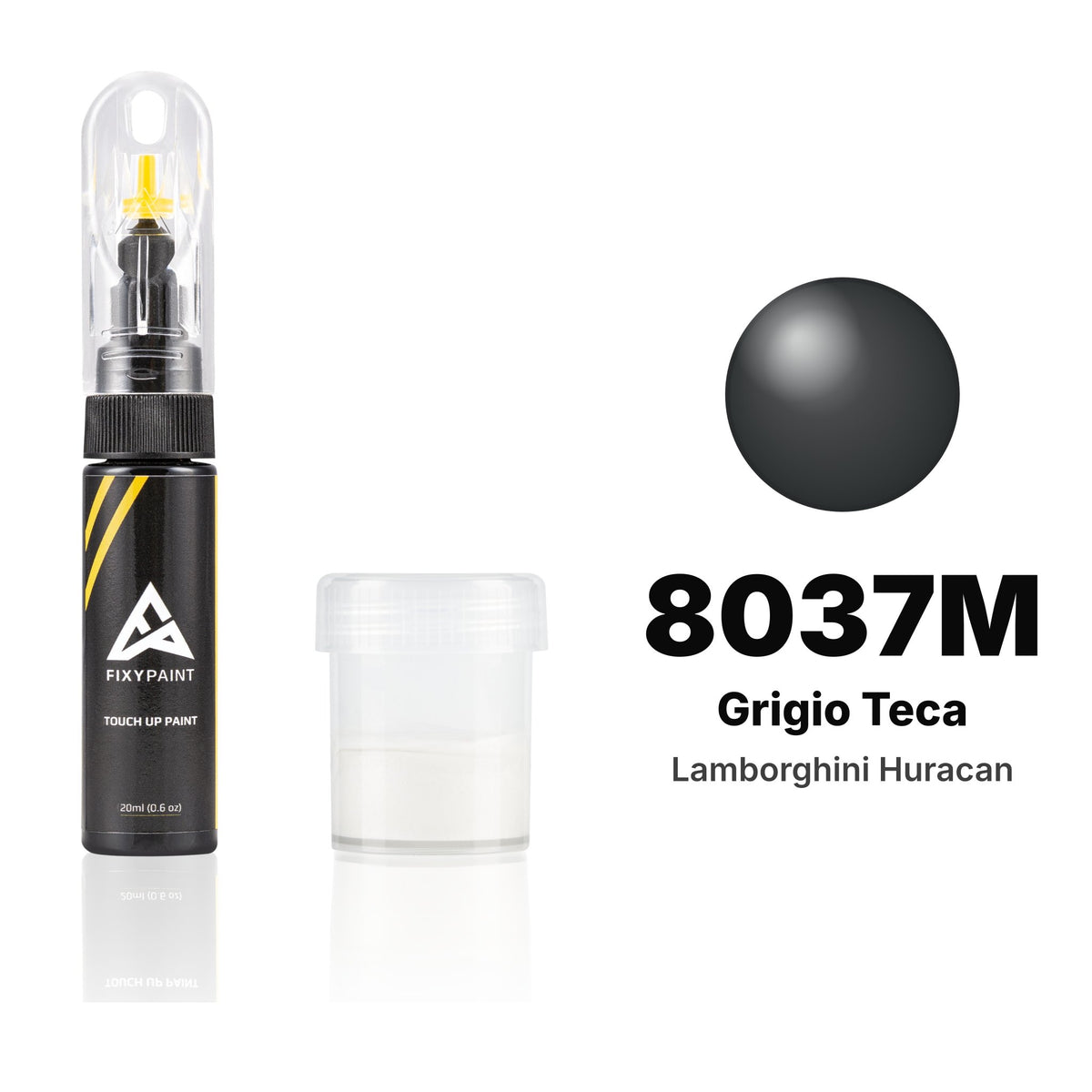 Touch-up paint for Lamborghini Huracan 8037M Grigio Teca, Standard kit