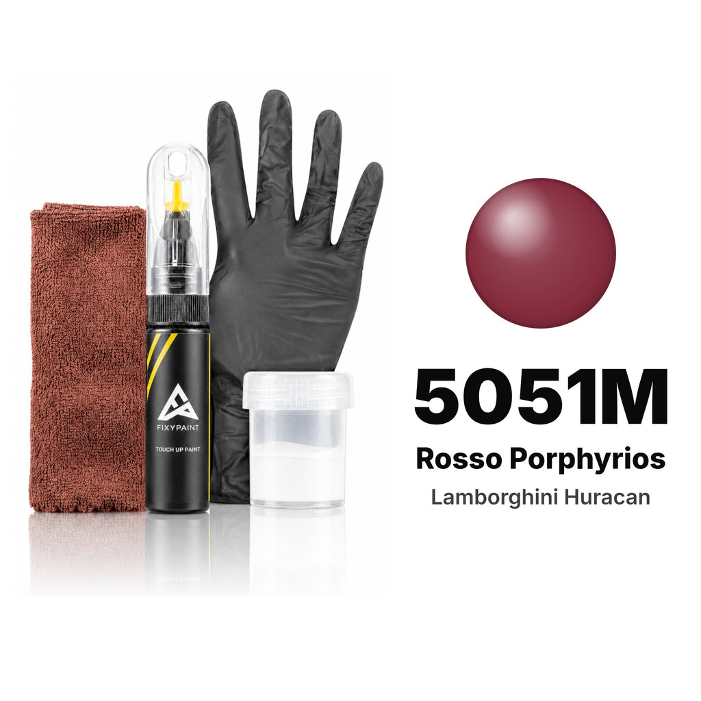 Pintura de retoque para Lamborghini Huracan – 5051M Rosso Porphyrios (2019), kit Completo