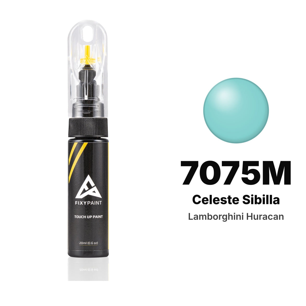 Touch-up paint for Lamborghini Huracan 7075M Celeste Sibilla, Basic kit