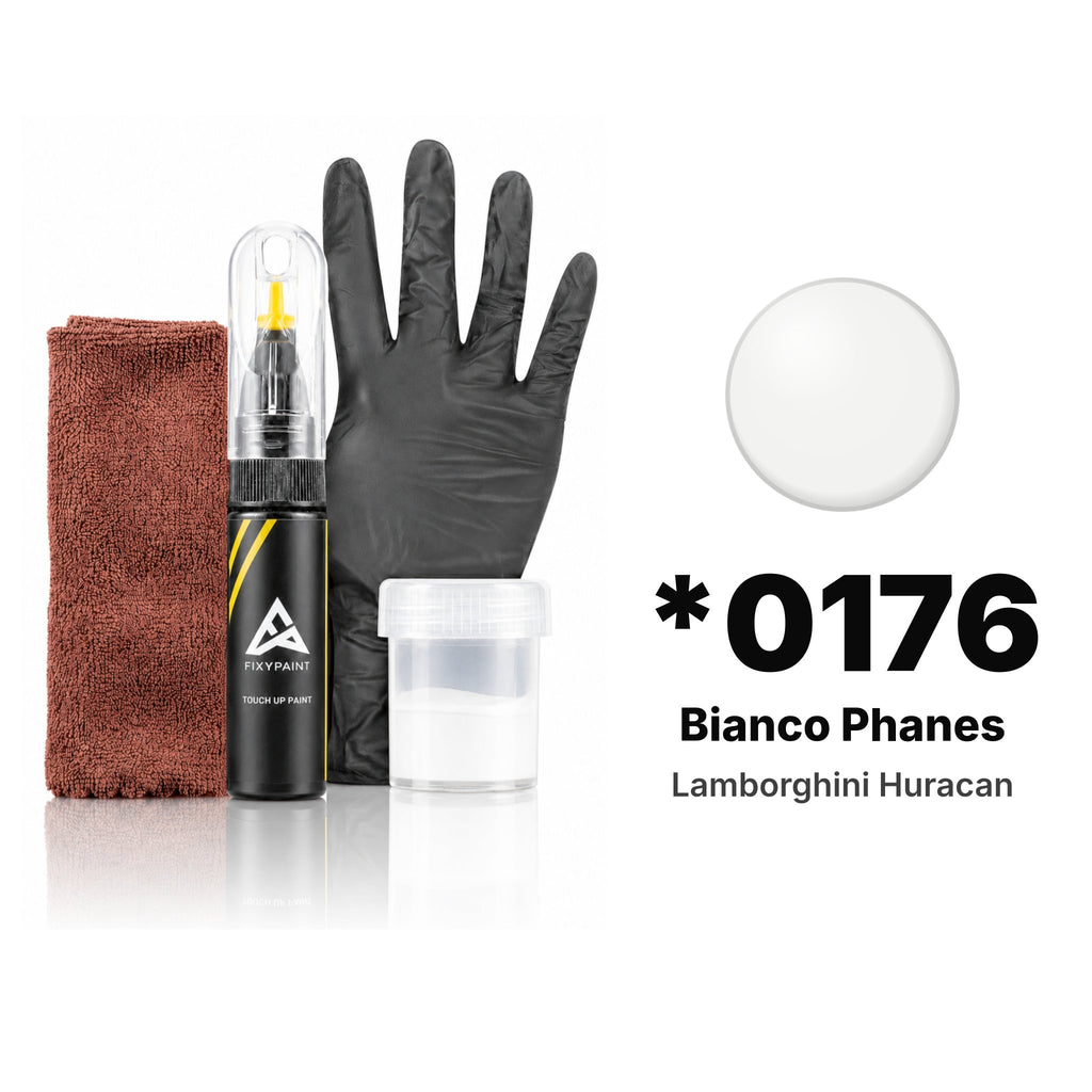 Pintura de retoque para Lamborghini Huracan – 0176 Bianco Phanes (2019–2024), kit Completo