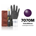 Touch-up paint for Lamborghini Huracan 7070M Viola Mithras, Complete kit