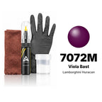 Touch-up paint for Lamborghini Huracan 7072M Viola Bast, Complete kit