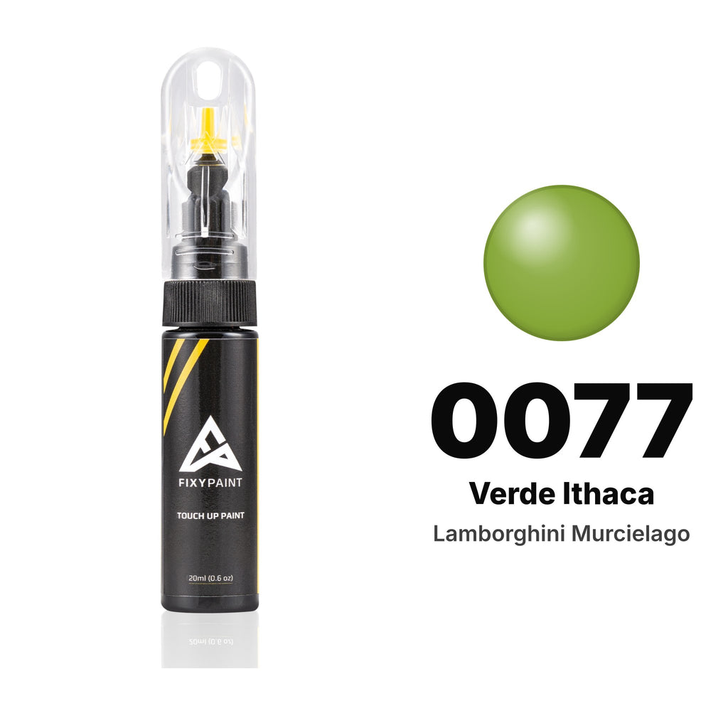Touch-up paint for Lamborghini Murcielago 0077 Verde Ithaca, Basic kit