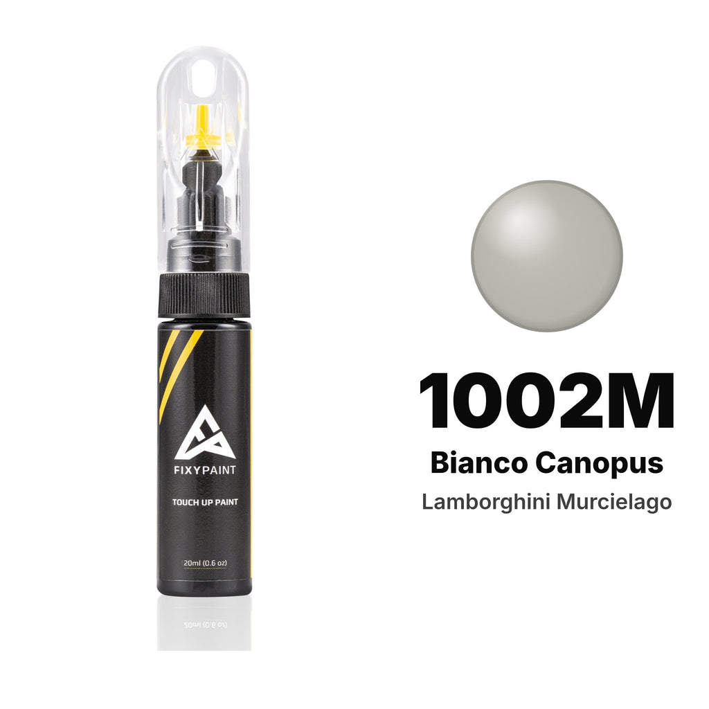 Touch-up paint for Lamborghini Murcielago 1002M Bianco Canopus, Basic kit