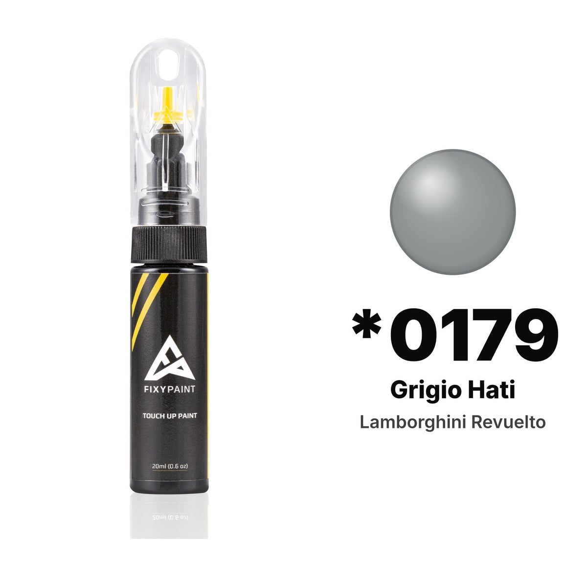 Touch-up paint for Lamborghini Revuelto *0179 Grigio Hati, Basic kit