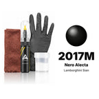 Touch-up paint for Lamborghini Sian 2017M Nero Alecta, Complete kit