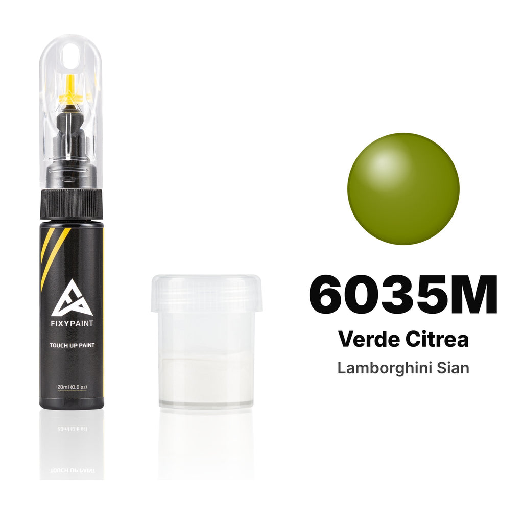 Touch-up paint for Lamborghini Sian 6035M Verde Citrea, Standard kit