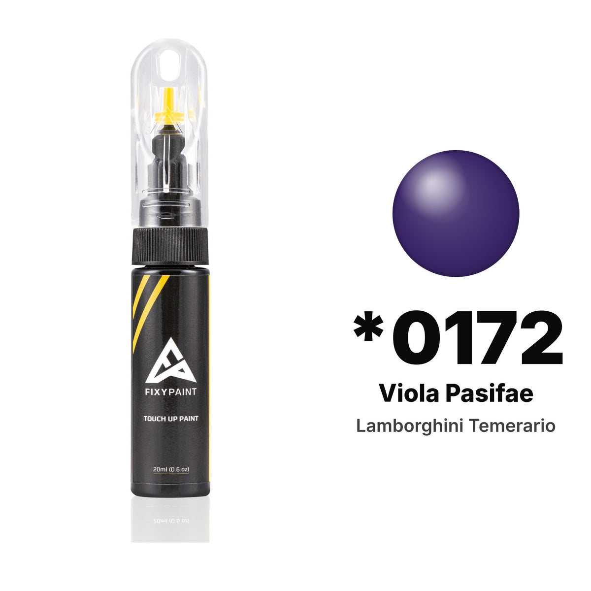 Lackstift für Lamborghini Temerario – 0172 Viola Pasifae (ab 2025), Set Basis