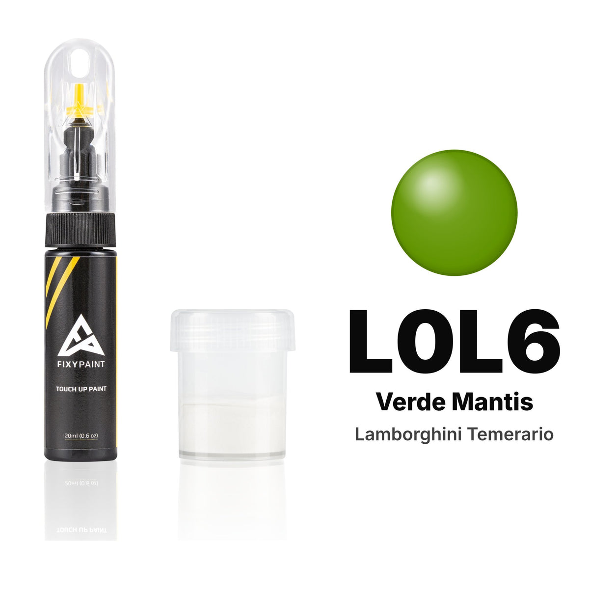 Touch-up paint for Lamborghini Temerario L0L6 Verde Mantis, Standard kit