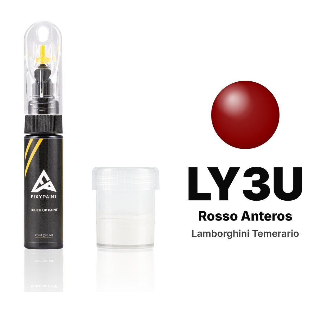Lackstift für Lamborghini Temerario – LY3U Rosso Anteros (ab 2025), Set Standard