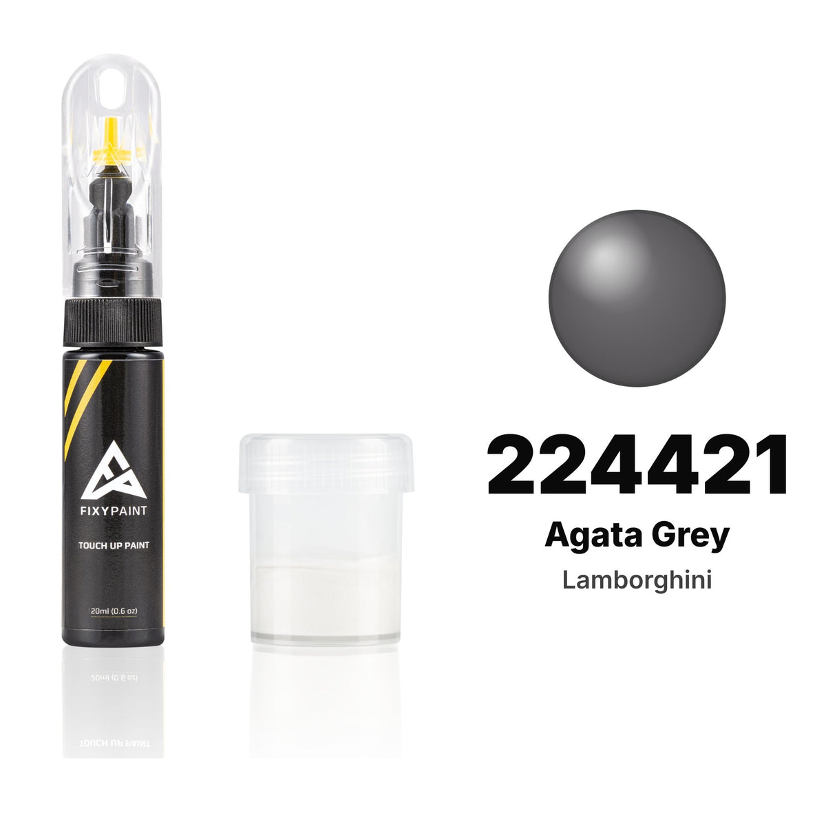 Peinture de retouche pour Lamborghini – 224421 Agata Grey (tous modèles, 1990), kit Standard
