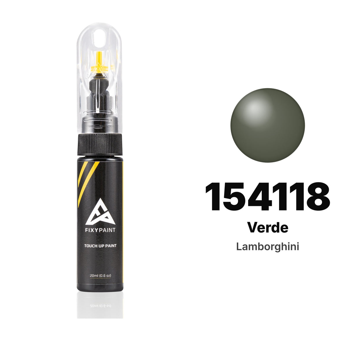 Touch-up paint for Lamborghini 154118 Verde, Basic kit