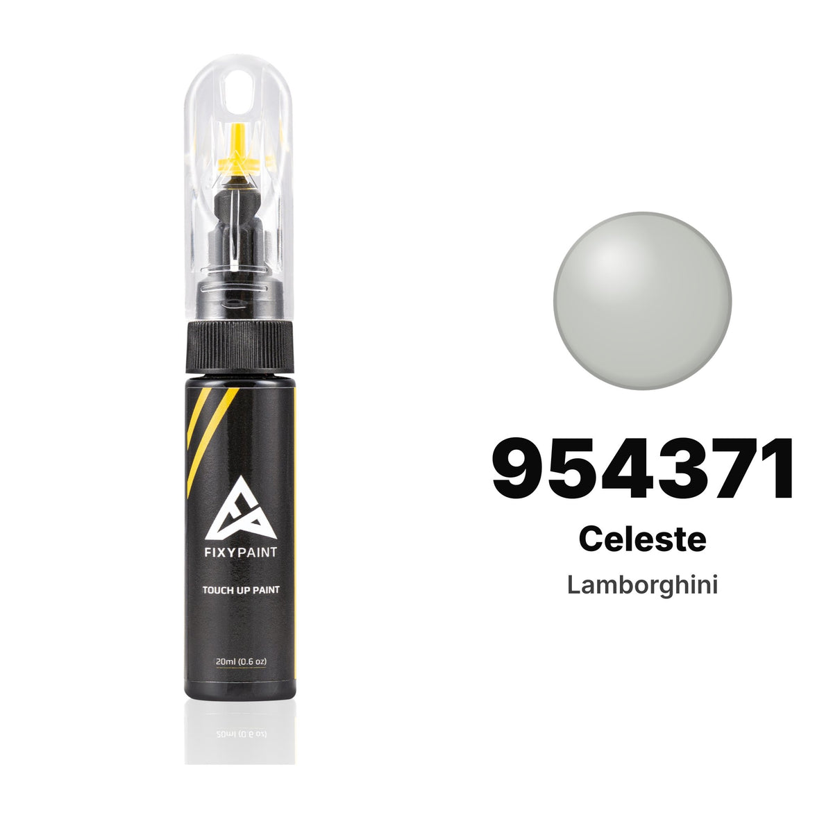 Touch-up paint for Lamborghini 954371 Celeste, Basic kit