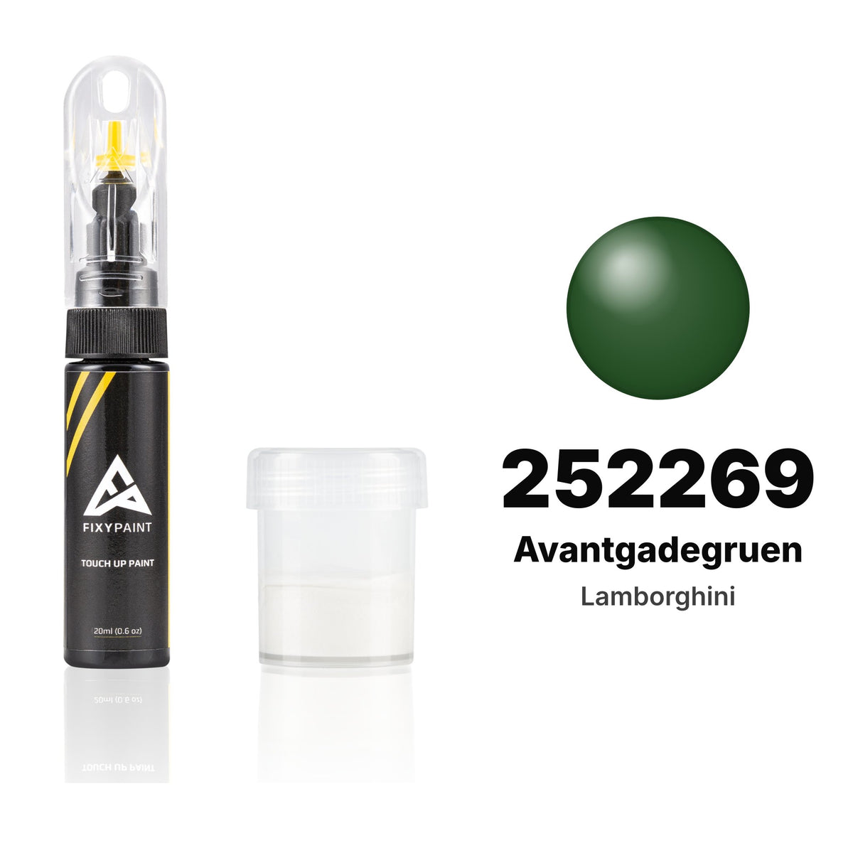 Touch-up paint for Lamborghini 252269 Avantgadegruen, Standard kit