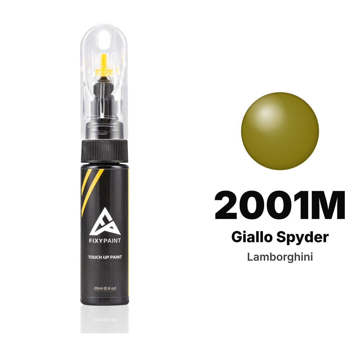 Lackstift für Lamborghini – 2001M Giallo Spyder (alle Modelle, 1997), Set Basis