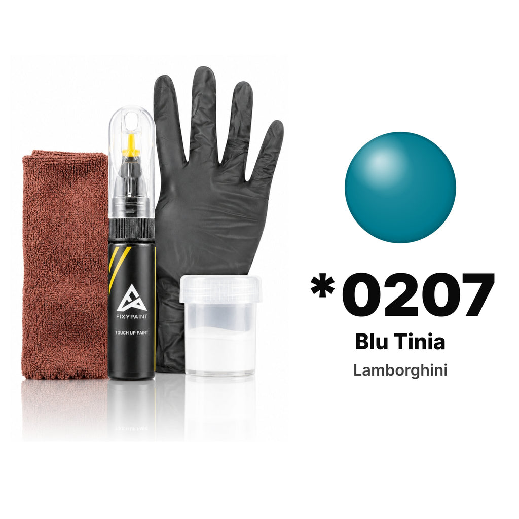 Touch-up paint for Lamborghini *0207 Blu Tinia, Complete kit