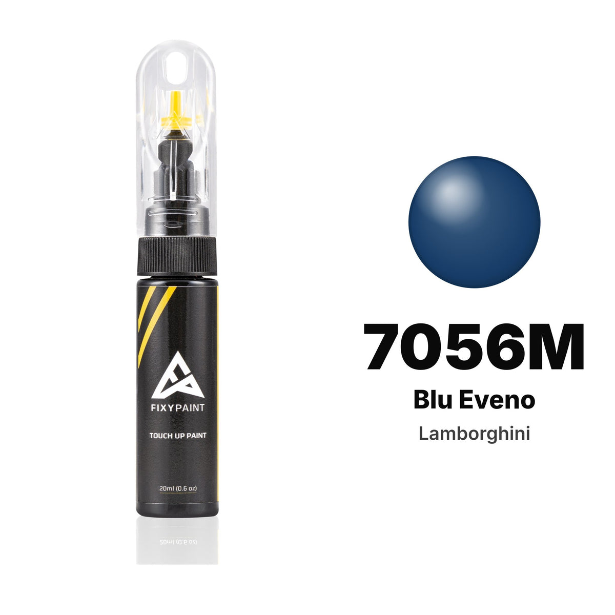 Lamborghini 7056M Blu Eveno touch-up paint, Basic kit