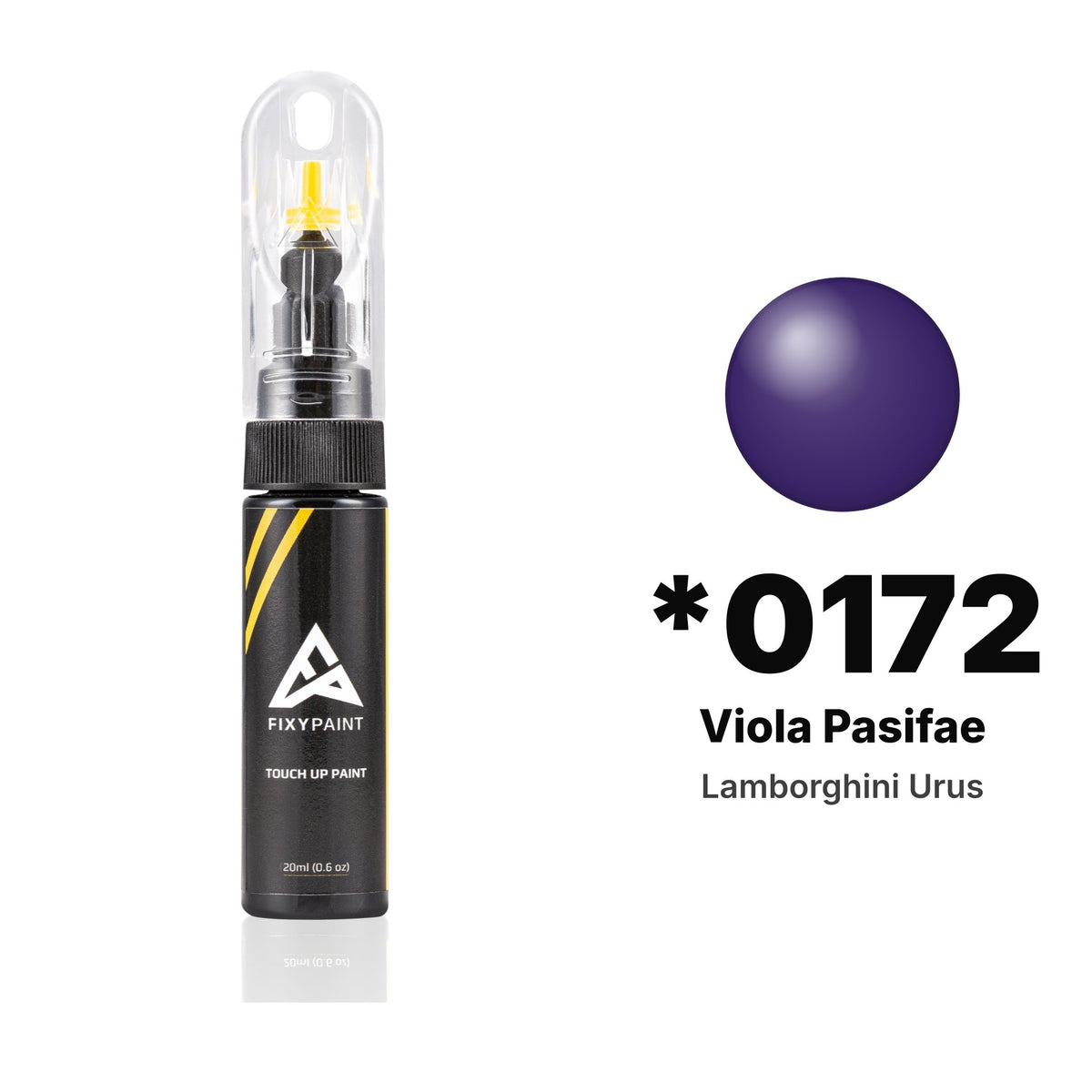 Lackstift für Lamborghini Urus – 0172 Viola Pasifae (ab 2021), Set Basis