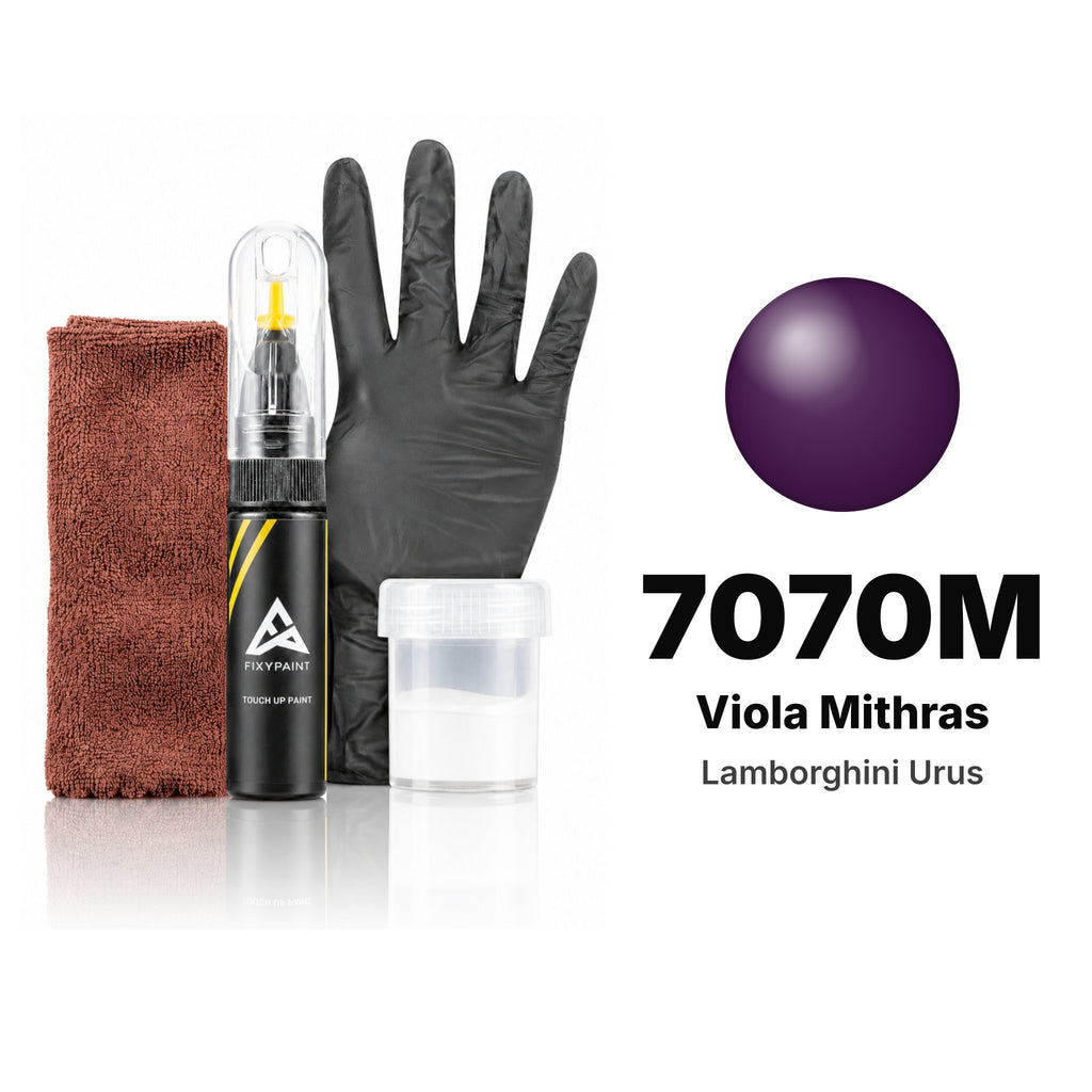 Touch-up paint for Lamborghini Urus 7070M Viola Mithras, Complete kit