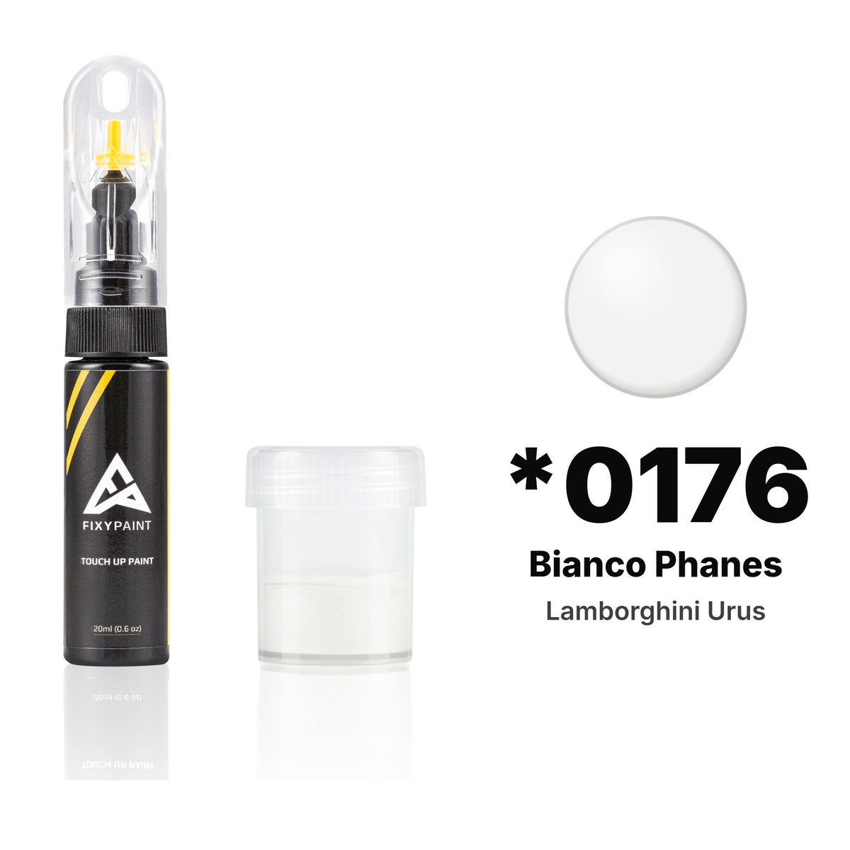 Touch-up paint for Lamborghini Urus *0176 Bianco Phanes, Standard kit