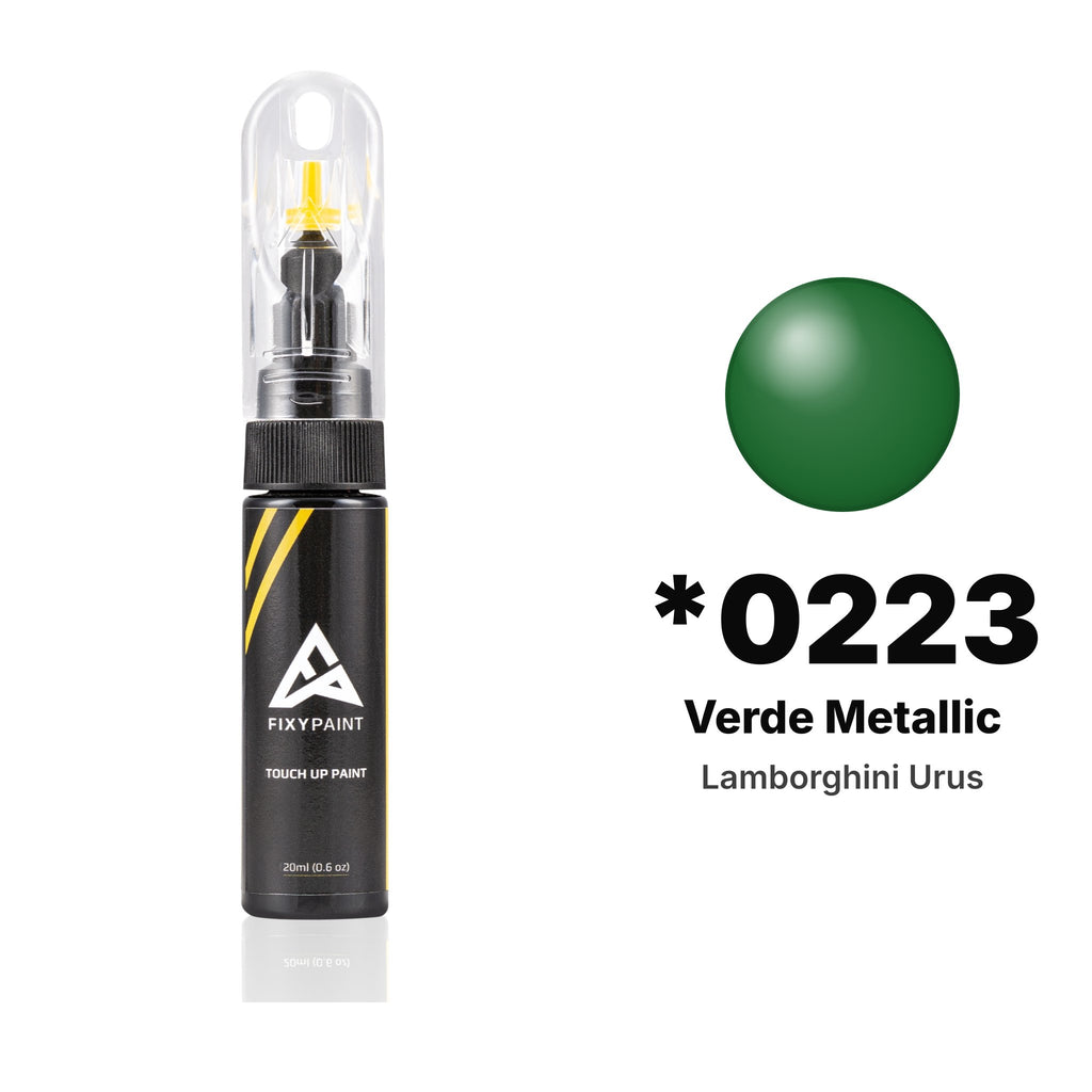 Touch-up paint for Lamborghini Urus *0223 Verde Metallic, Basic kit