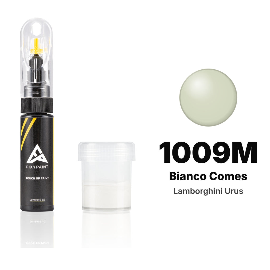 Touch-up paint for Lamborghini Urus 1009M Bianco Comes, Standard kit