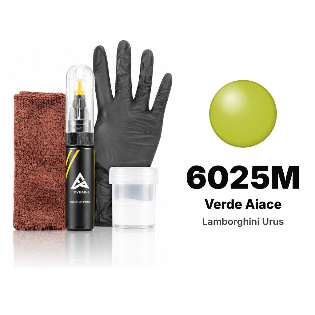 Touch-up paint for Lamborghini Urus 6025M Verde Aiace, Complete kit