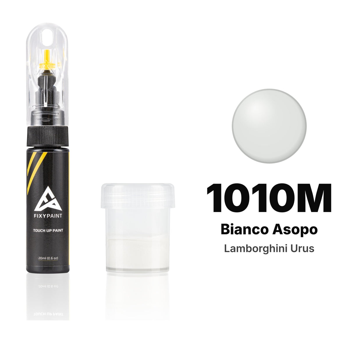 Touch-up paint for Lamborghini Urus 1010M Bianco Asopo, Standard kit