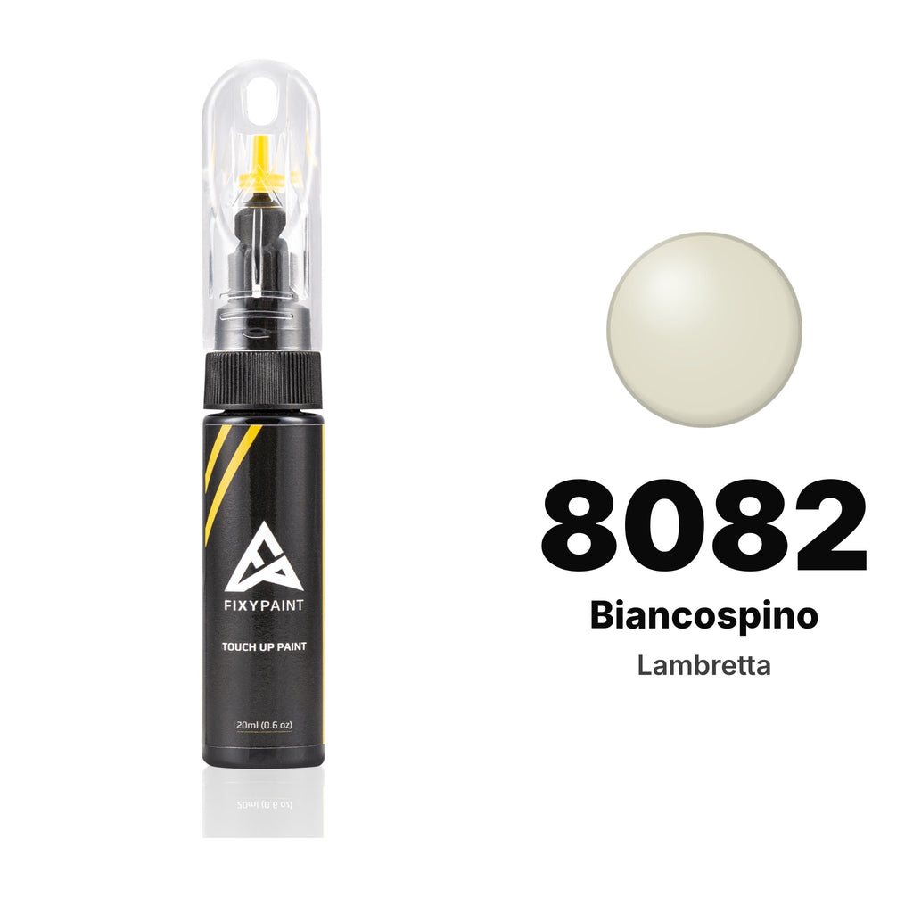 Touch-up paint for Lambretta 8082 Biancospino, Basic kit