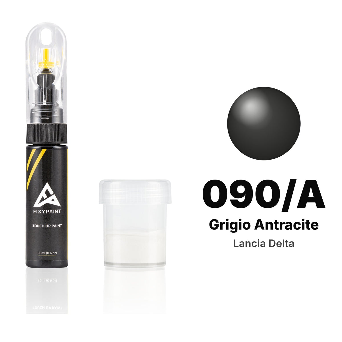 Peinture de retouche pour Lancia Delta – 090/A Grigio Antracite (2014), kit Standard