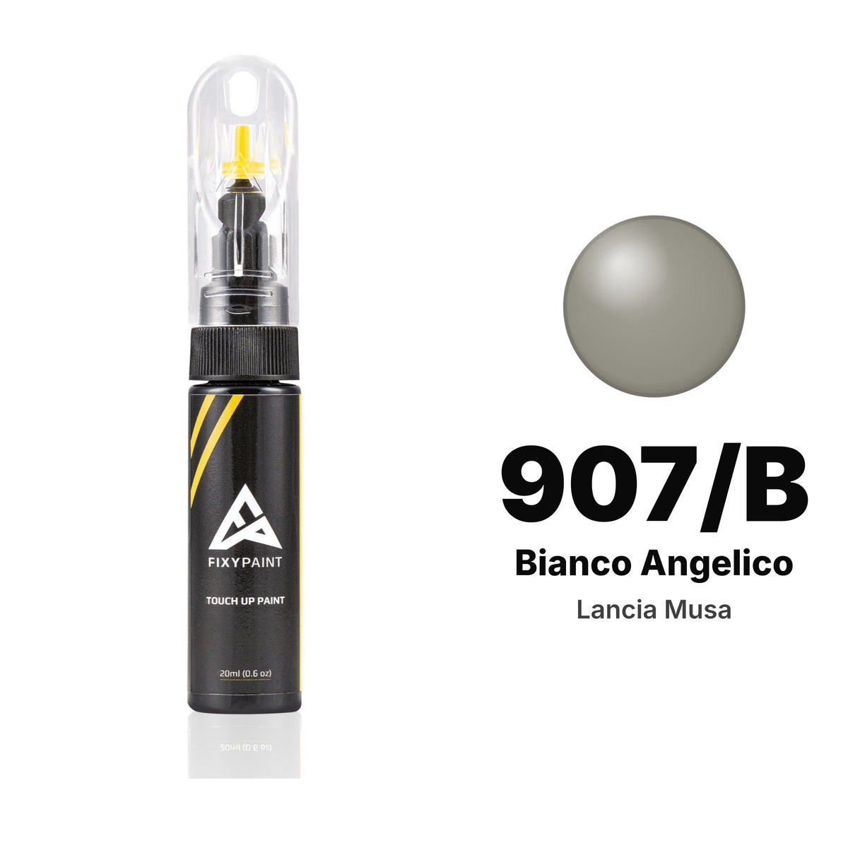 Vernice ritocco per Lancia Musa – 907/B Bianco Angelico (2014), kit Base