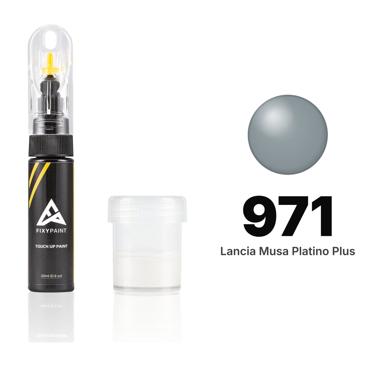 Touch-up paint for Lancia Musa Platino Plus 971, Standard kit