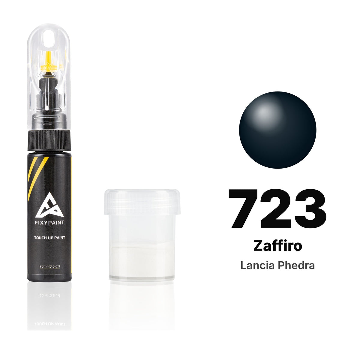 Touch-up paint for Lancia Phedra 723 Zaffiro, Standard kit