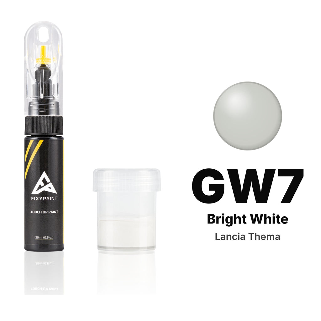 Pintura de retoque para Lancia Thema – GW7 Bright White (2011), kit Estándar