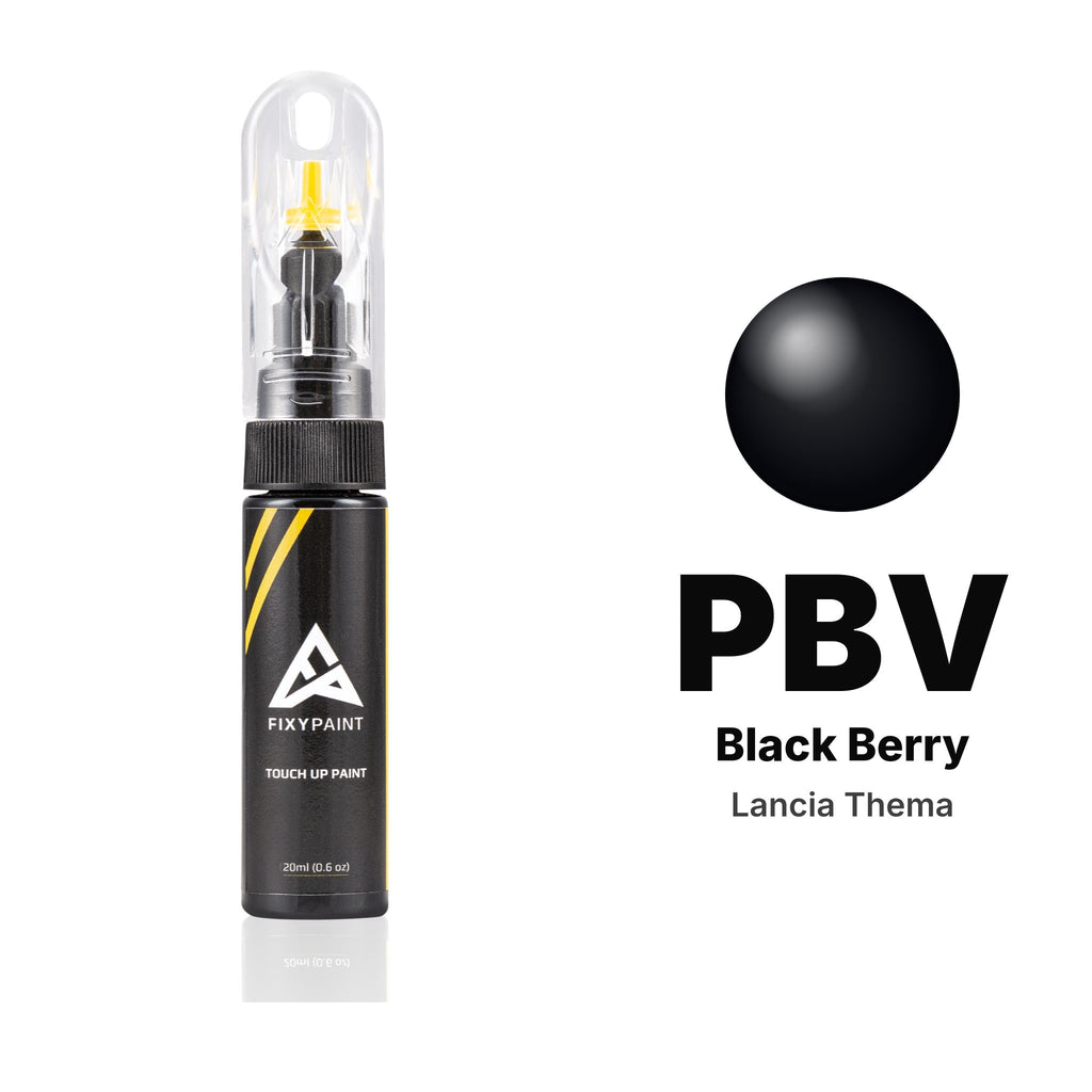 Touch-up paint for Lancia Thema PBV Black Berry, Basic kit
